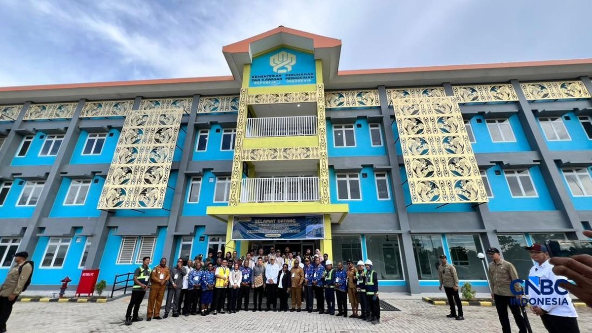 pns-di-papua-punya-‘apartemen’-khusus,-gibran-cek-fasilitasnya